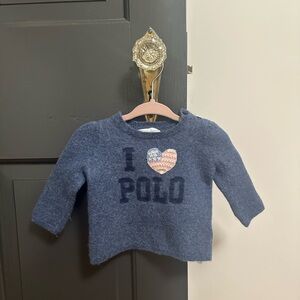 Baby Ralph Lauren • Wood Blend Sweater • 12 Months •